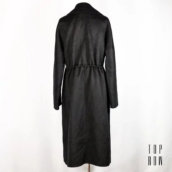 Adrienne Landau : The Wool Blend Pom Pom Coat